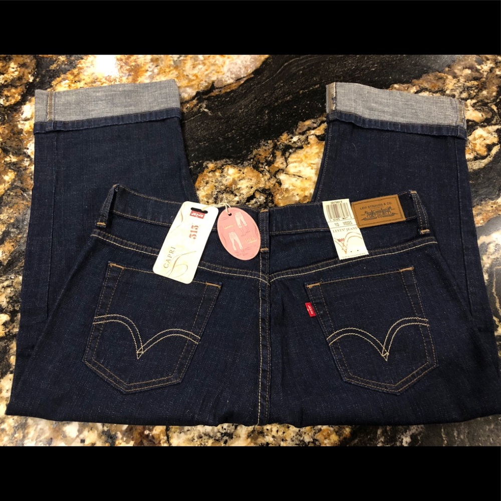 NWT Levi’s 515 capris size 10 women’s